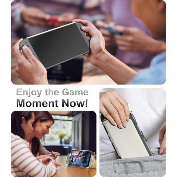 TiMOVO Nintendo Switch 2 Dayankl Klf-Gray