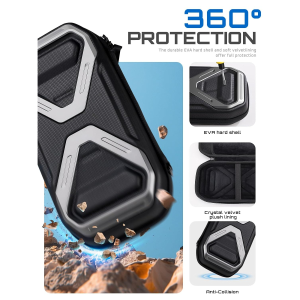 SUPCASE Nintendo Switch 2 Tama antas-Black 