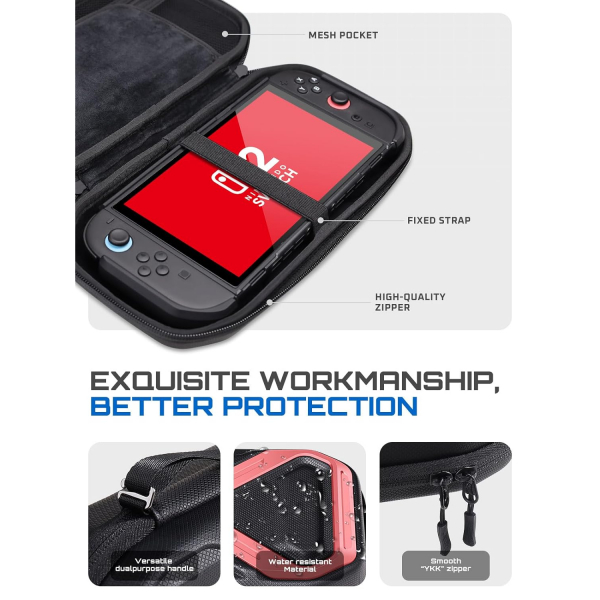 SUPCASE Nintendo Switch 2 Tama antas-Blue Red