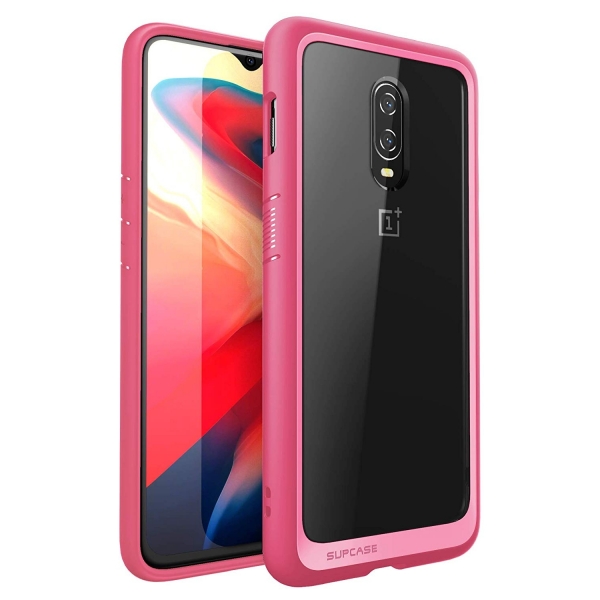SUPCASE OnePlus 6T Unicorn Beetle Style Serisi Klf-Pink
