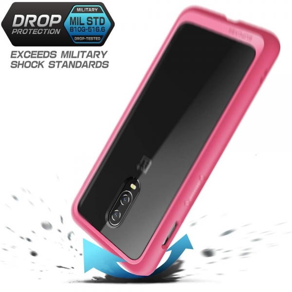 SUPCASE OnePlus 6T Unicorn Beetle Style Serisi Klf-Pink