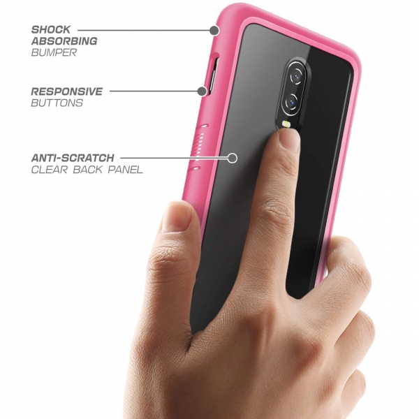 SUPCASE OnePlus 6T Unicorn Beetle Style Serisi Klf-Pink
