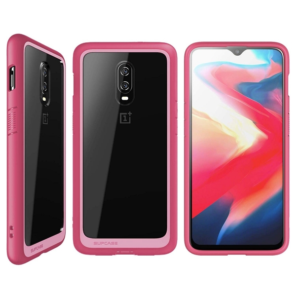 SUPCASE OnePlus 6T Unicorn Beetle Style Serisi Klf-Pink