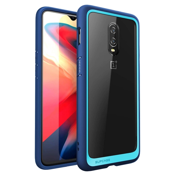 SUPCASE OnePlus 6T Unicorn Beetle Style Serisi Klf-Blue