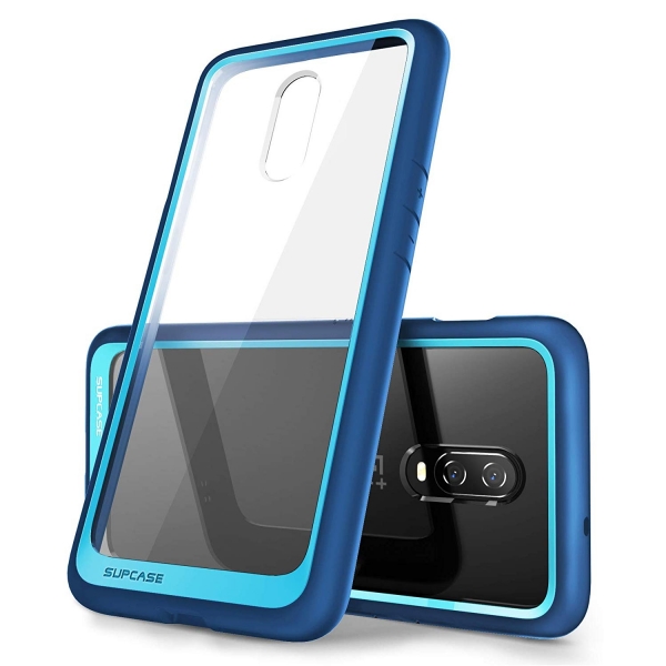 SUPCASE OnePlus 6T Unicorn Beetle Style Serisi Kılıf-Blue