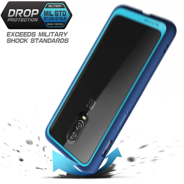 SUPCASE OnePlus 6T Unicorn Beetle Style Serisi Klf-Blue