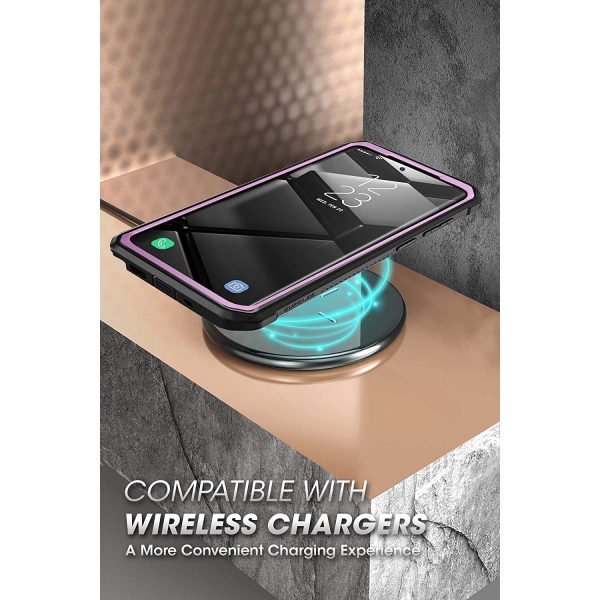 SUPCASE Samsung Galaxy Note 20 Unicorn Beetle Pro Serisi Tam Korumal Klf (2020)-Purple