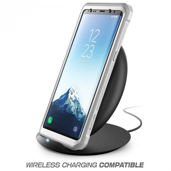 SUPCASE Samsung Galaxy Note 8 Kemer Klipsli Klf-White