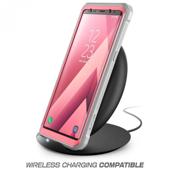 SUPCASE Samsung Galaxy Note 8 Kemer Klipsli Klf-Pink