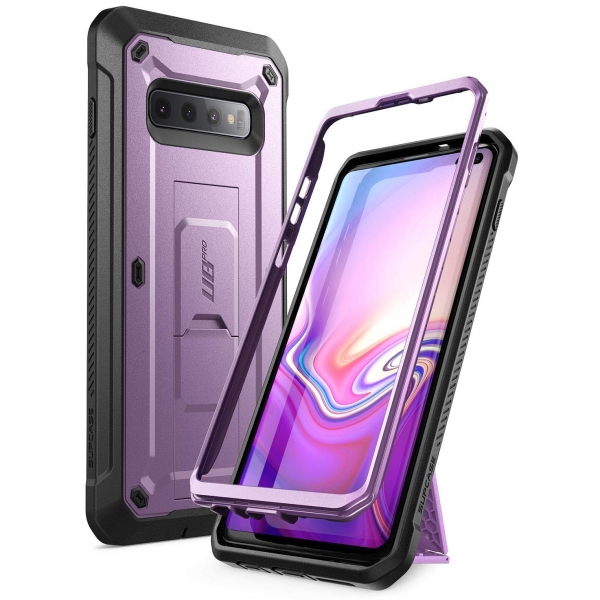 SUPCASE Galaxy S10 Plus Unicorn Beetle Pro Serisi Klf-Purple