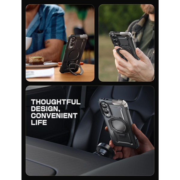 SUPCASE Samsung Galaxy S25 Edge Standl Klf