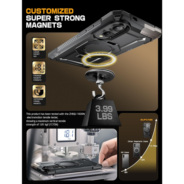 SUPCASE Samsung Galaxy S25 Edge Standl Klf