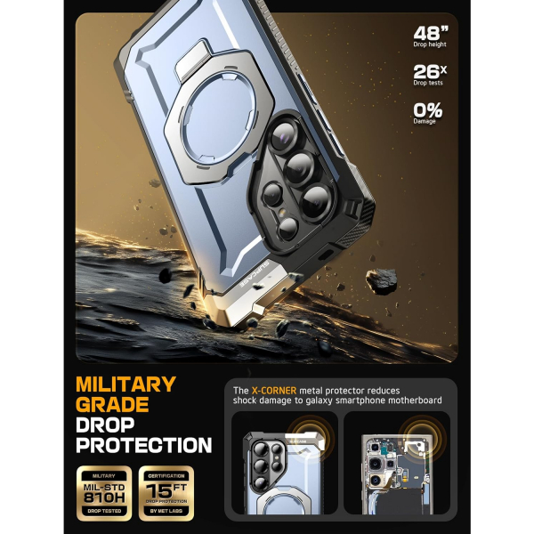 SUPCASE Samsung Galaxy S25 Ultra Standl Klf-Tilt