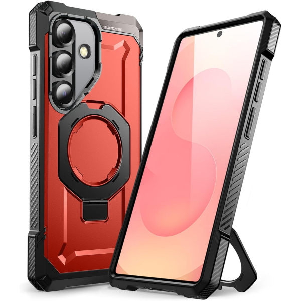 SUPCASE Samsung Galaxy S25 Standl Klf-Ruddy