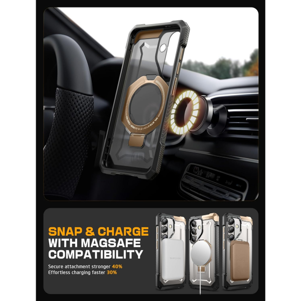 SUPCASE Samsung Galaxy S25 Standl Klf-Desert