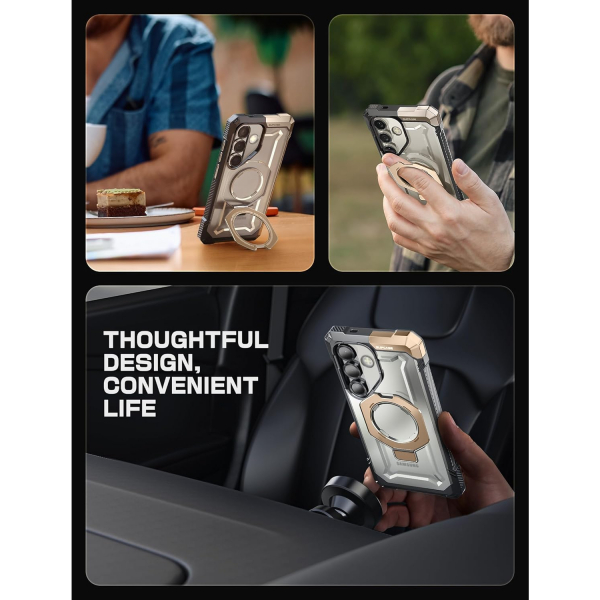 SUPCASE Samsung Galaxy S25 Standl Klf-Desert