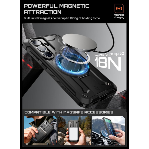 SUPCASE Samsung Galaxy S26 Plus K�l�f-Black