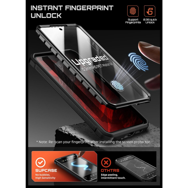 SUPCASE Samsung Galaxy S26 Plus K�l�f-Black