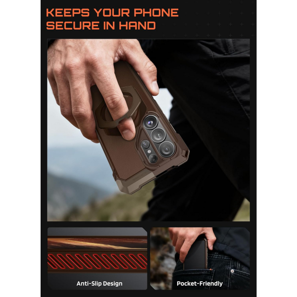 SUPCASE Samsung Galaxy S26 Ultra K�l�f-Brown