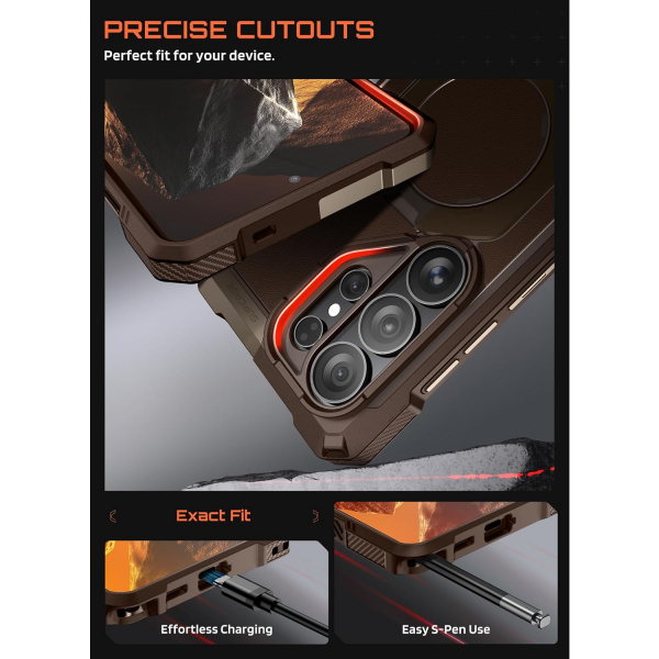 SUPCASE Samsung Galaxy S26 Ultra K�l�f-Brown