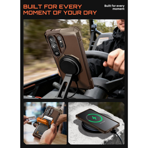 SUPCASE Samsung Galaxy S26 Ultra K�l�f-Brown