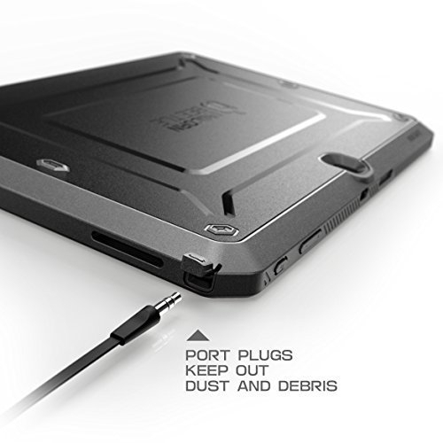 SUPCASE Samsung Galaxy Tab 4 10.1 Unicorn Beetle PRO Serisi Klf- Black