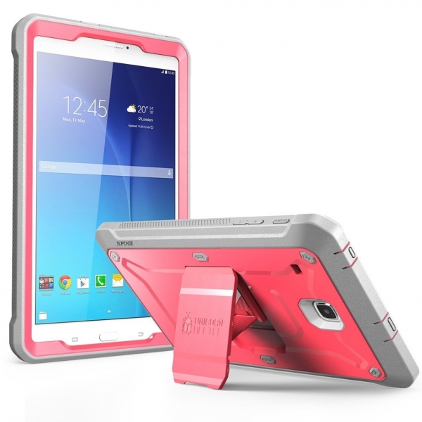 SUPCASE Samsung Galaxy Tab E Unicorn Beetle PRO Seri Klf (8.0 in)-Pink