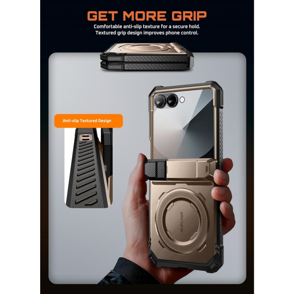 SUPCASE Samsung Galaxy Z Flip 7 UBP Klf -Desert