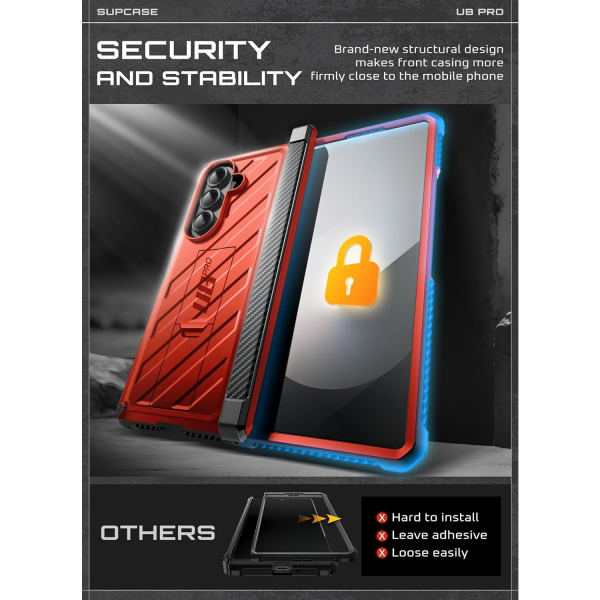 SUPCASE Samsung Galaxy Z Fold 7 UBP Klf-Ruddy