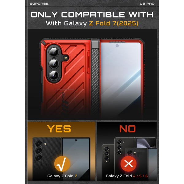 SUPCASE Samsung Galaxy Z Fold 7 UBP Klf-Ruddy