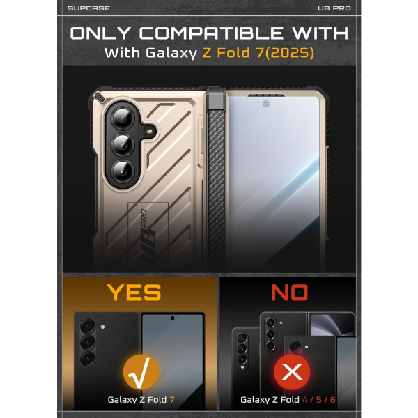SUPCASE Samsung Galaxy Z Fold 7 UBP Klf-Desert