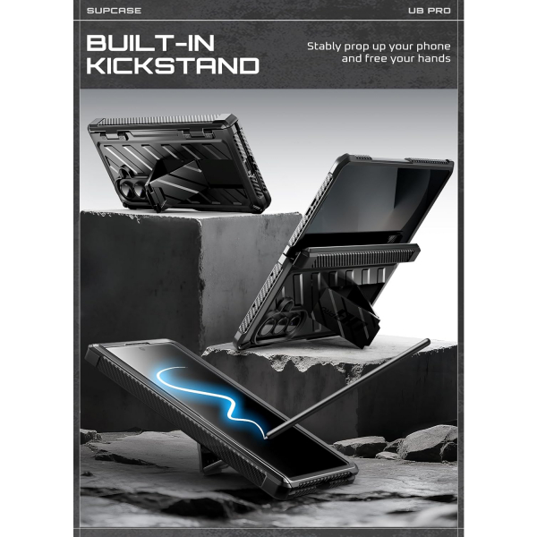SUPCASE Samsung Galaxy Z Fold 7 UBP Klf-Black
