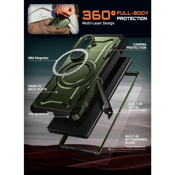 SUPCASE Samsung Galaxy Z Fold 7 UB Grip Klf-Guldan