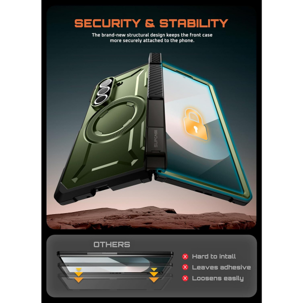 SUPCASE Samsung Galaxy Z Fold 7 UB Grip Klf-Guldan