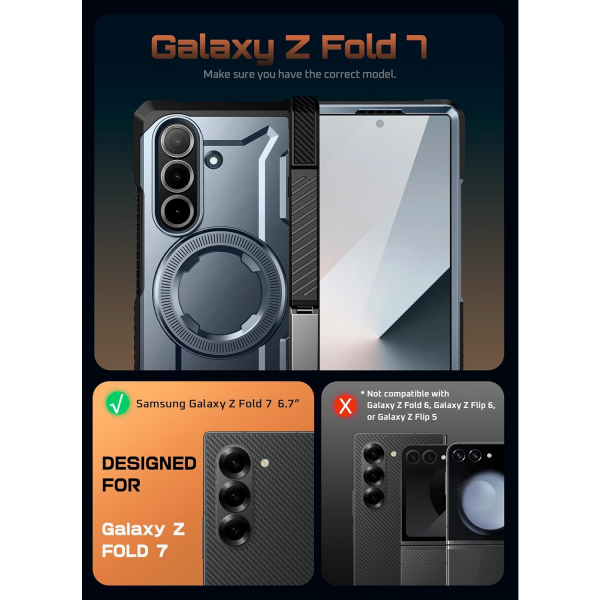 SUPCASE Samsung Galaxy Z Fold 7 UB Grip Klf-Tilt