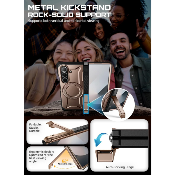 SUPCASE Samsung Galaxy Z Fold 7 UB Grip Klf-Desert