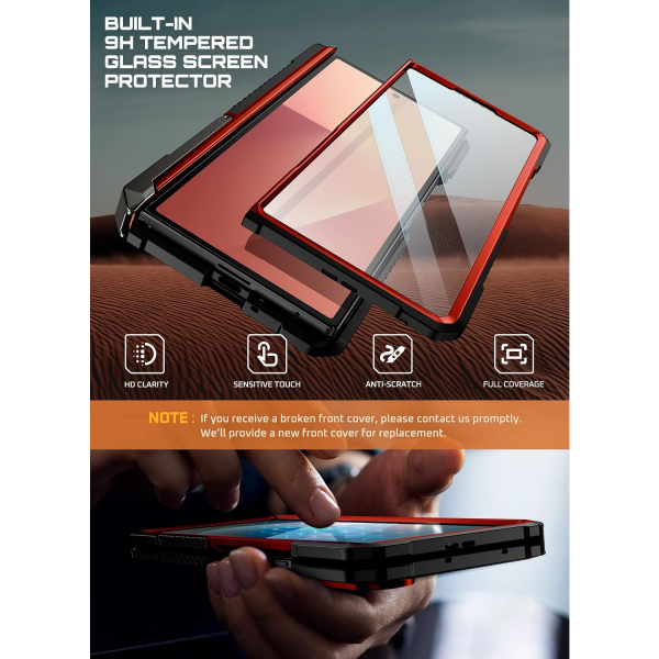 SUPCASE Samsung Galaxy Z Fold 7 UB Grip K�l�f-Ruddy