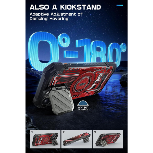 SUPCASE UBMag XT iPhone 15 Pro Max Klf -RedCircuit