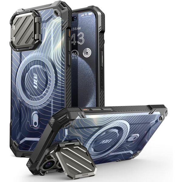 SUPCASE UBMag XT iPhone 15 Pro Max Klf -BlueRipple