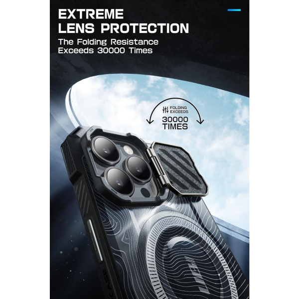SUPCASE UBMag XT iPhone 15 Pro Max Klf -BlackRipple