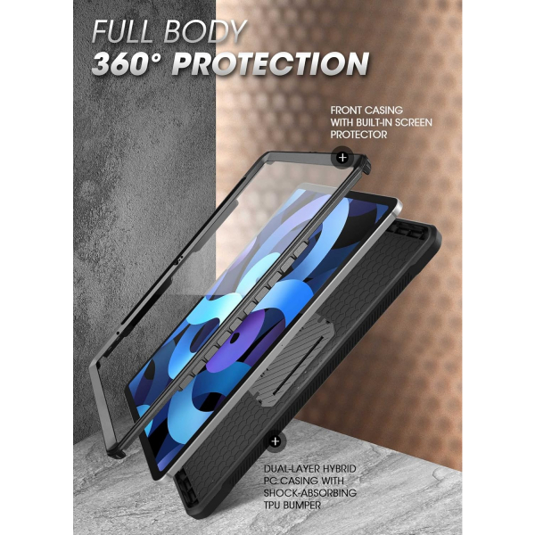 SUPCASE Apple iPad A16 UBP Klf (11/10.9 in)-Black