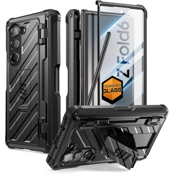 SUPCASE UBP Tam Korumal Galaxy Z Fold 6 Klf-Black