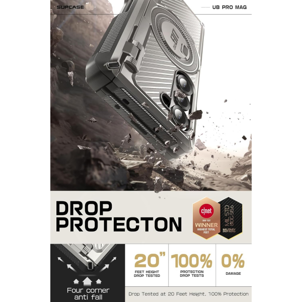 SUPCASE UBP Mag Galaxy Z Fold 6 Klf-TiGray