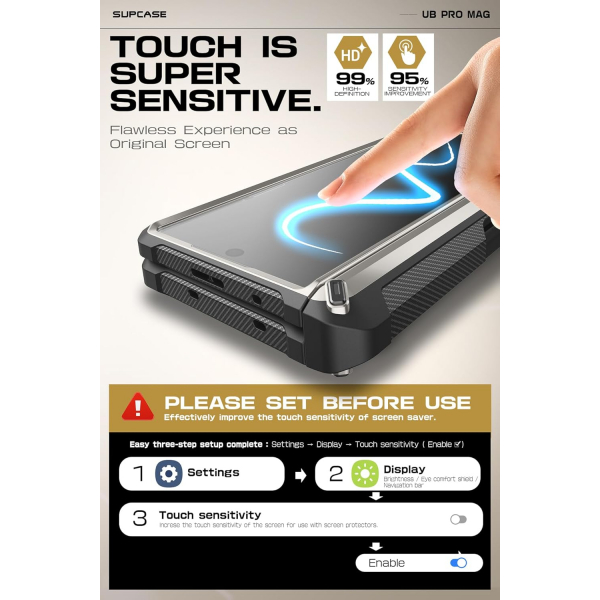 SUPCASE UBP Mag Galaxy Z Fold 6 Klf-TiGray