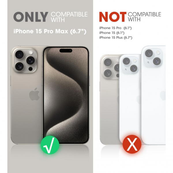 SUPCASE UBP Mag Tam Korumal iPhone 15 Pro Max Klf