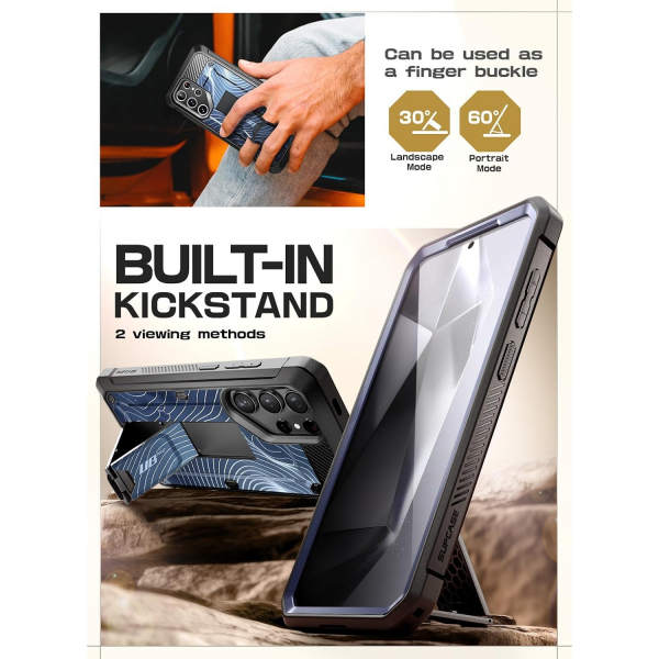 SUPCASE UBP Serisi Galaxy S24 Ultra Klf-BlueRipple