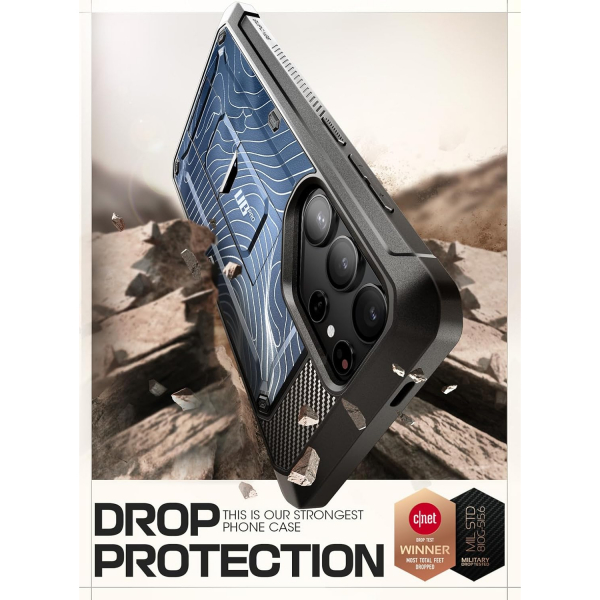 SUPCASE UBP Serisi Galaxy S24 Ultra Klf-BlueRipple