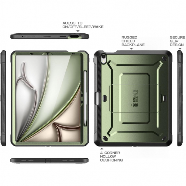 SUPCASE UBP Standl iPad Air M2/M3 Klf (11 in)-Guldan