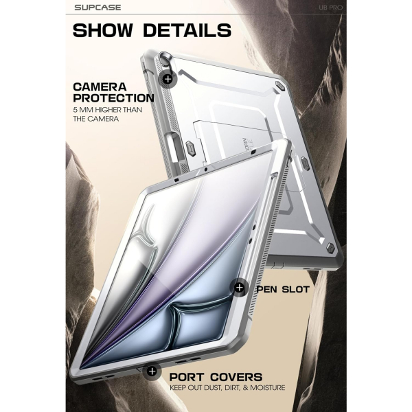 SUPCASE UBP Standl iPad Air M2/M3 Klf (11 in)-White