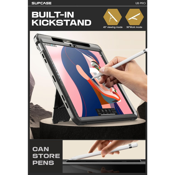 SUPCASE UBP Standl iPad Air M2/M3 Klf (11 in)-Black